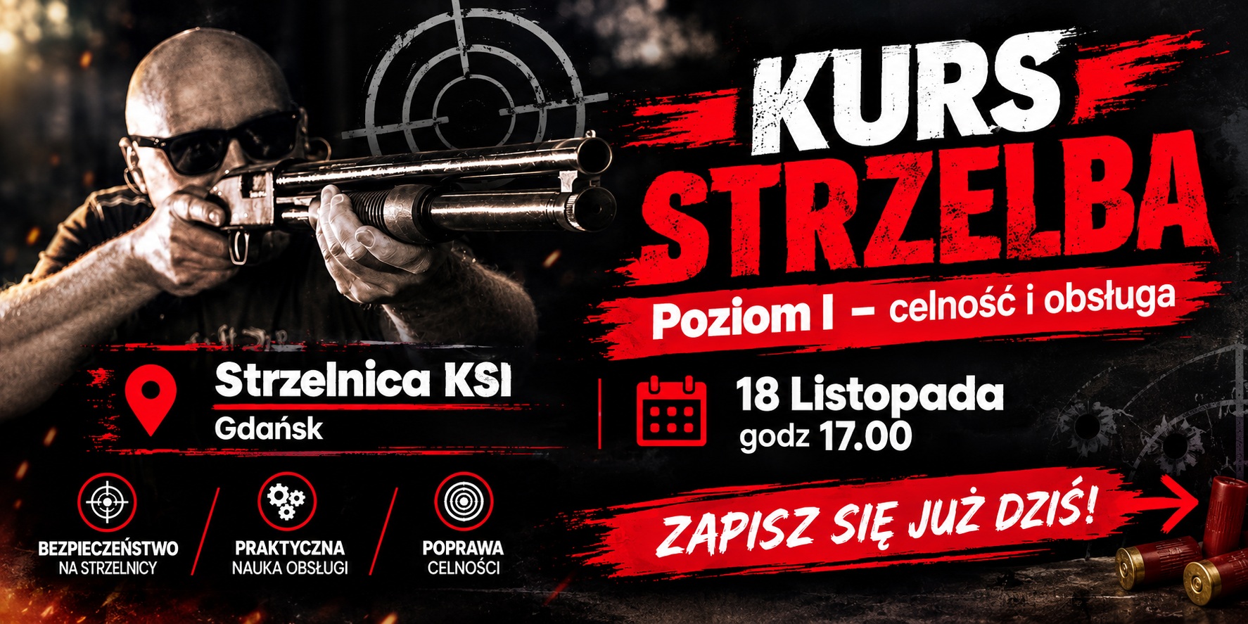 Kurs Strzelba poziom 1